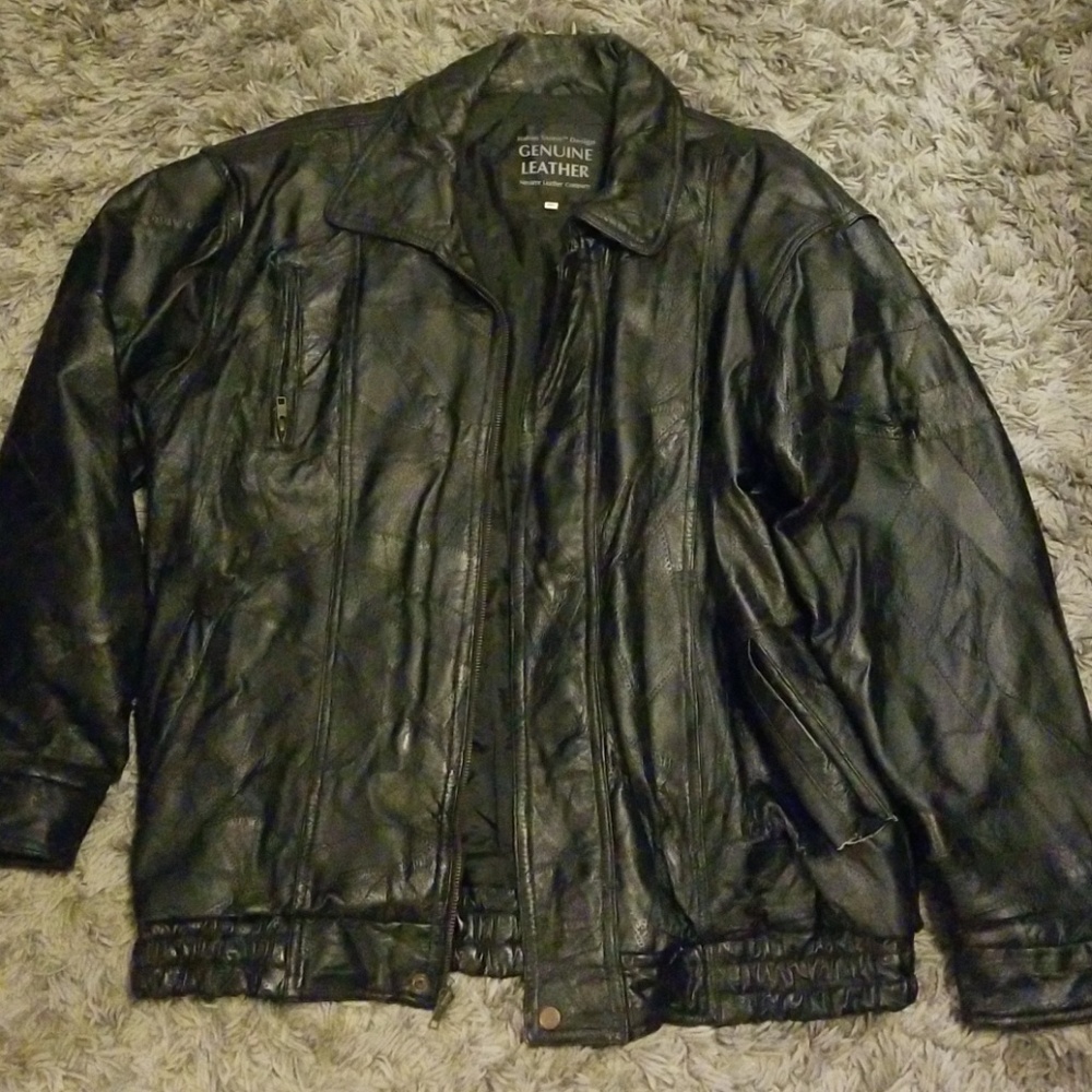 Italian Design Genuine Leather Jacket